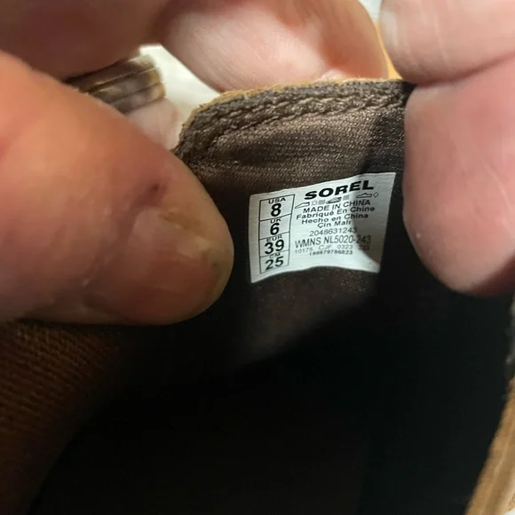 Sorel Tan Ankle Boots - Picture 4 of 6
